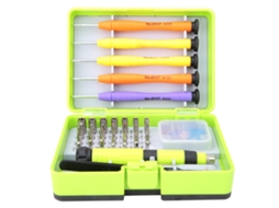 Conjunto De Ferramentas De Reparo Com Parafusadeira, Bits E Pinças Para Celular E Laptop