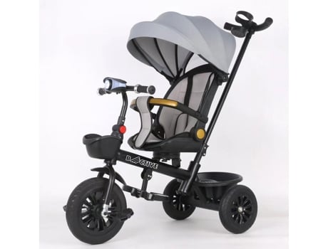 Triciclo Multifuncional B.Active X-Run Grey B. ACTIVE