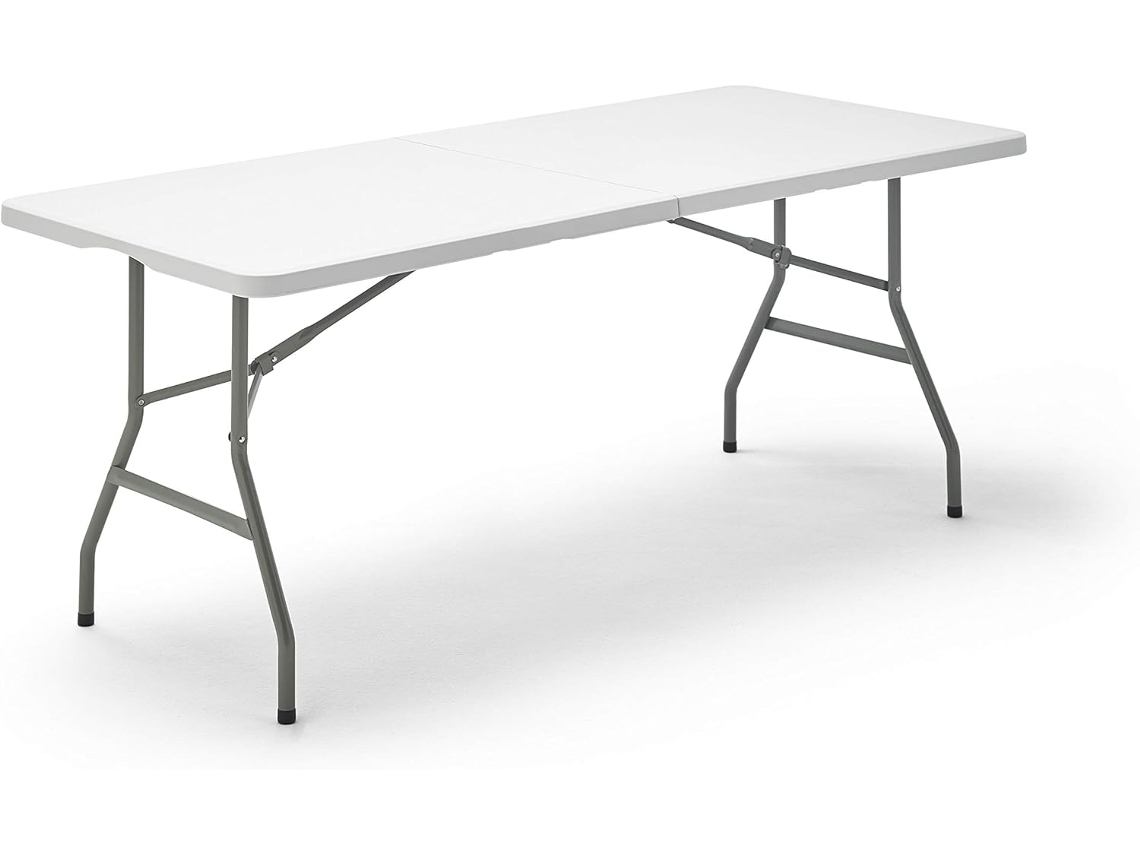 Mesa Dobrável Jardim 180x74x74 Cm Portátil Multifuncional BRICOANDPOOL