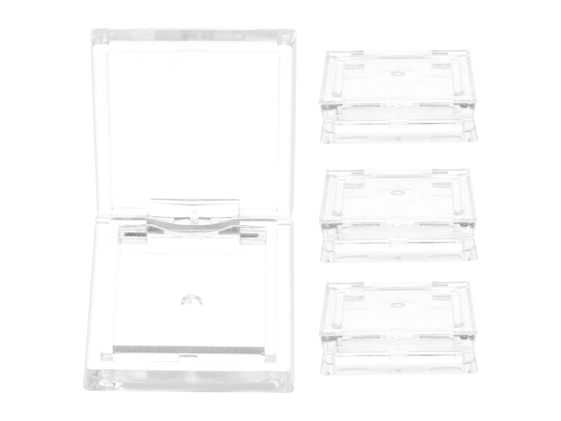 Conjunto de 4 Peças com Compartimentos Vazios para Sombras, Bandejas Quadradas, Pequenos Recipientes CHABERLU
