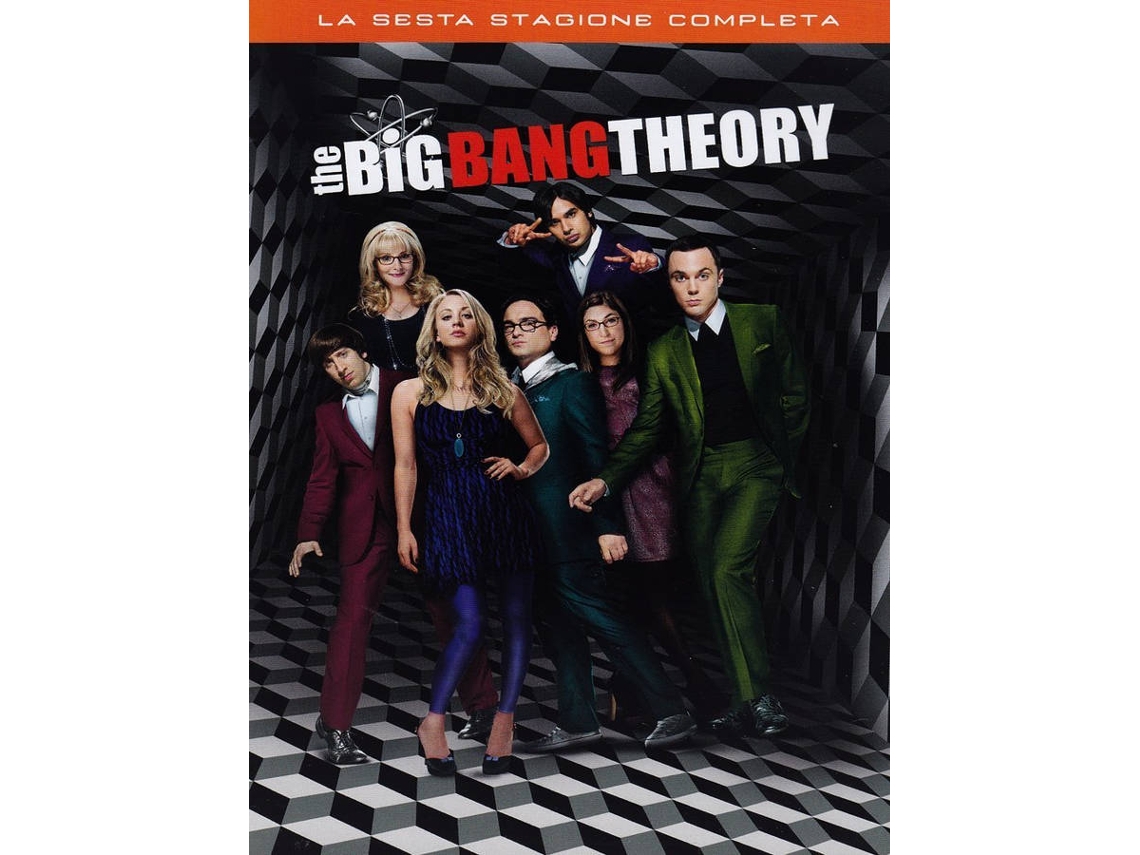 DVD The Big Bang Theory - Stagione 6 Inglês, Italiano