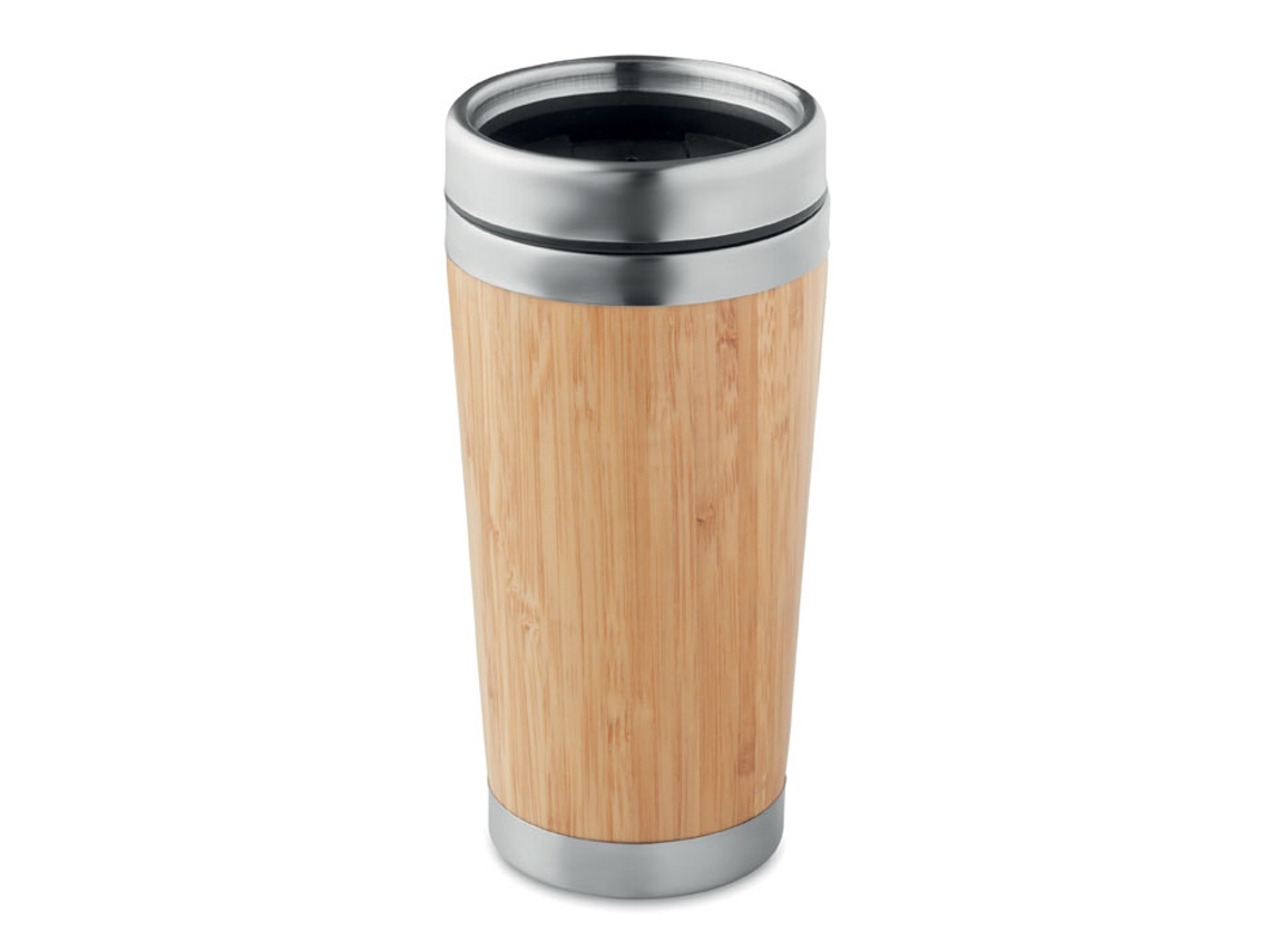 Vaso Bambú Doble Capa 400 Ml MIDOCEAN