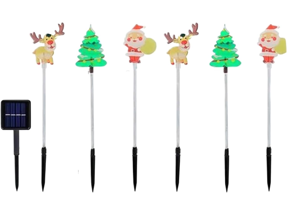 Lumières De Noël Alimentées Par Énergie Solaire Decoração Exterior Para Jardin Lumières Sur P Gokoco