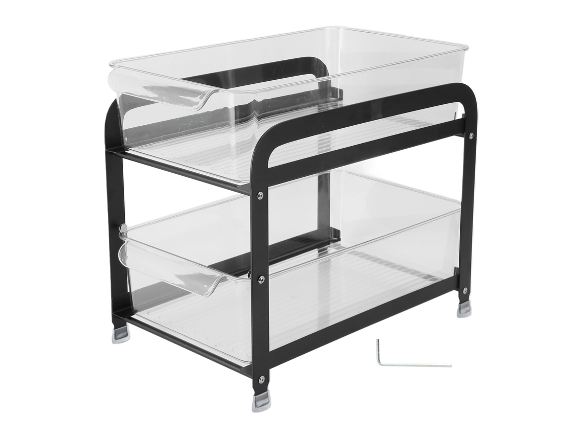Organizador de Armazenamento 2 Camadas para Copos S/MARCA
