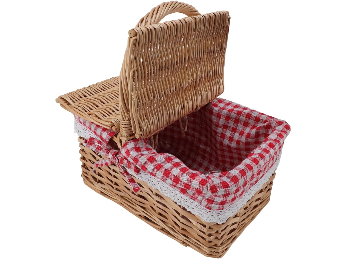 Cesta De Piquenique De Vime Com