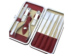 Lurelia Conjunto De Cortadores De Unhas 9 Peças, Em Aço Inoxidável, Para Unhas Grossas, Ergonómico, Antiderrapante, Com Estojo, Para Cuidados Pessoais