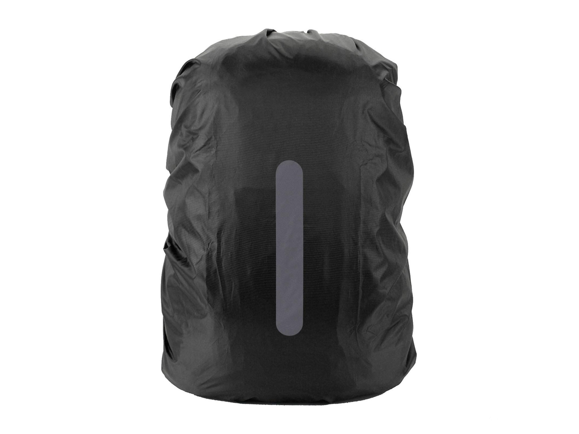 Capa Impermeável Para Mochila, Lurelia, 60l, Preto, Poliéster, Faixa Refletiva, Dobrável E Portátil, Caminhada Viagem
