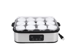 Laxiscreed Máquina 12 Copos Com Controle De Temperatura Automático Para Iogurte E Sorvete