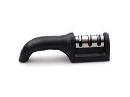 Afinador de Facas 3 Slot LAXISCREED para Cozinha Preto