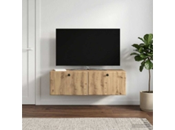 Vidaxl Gabinete de Tv de Parede 98 X 41 X 30 Cm Carvalho Arttisan