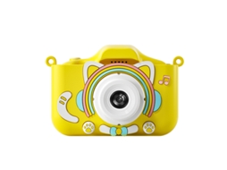Mini Câmera Infantil Portátil De Desenho Animado, Câmera Frontal E Traseira Dupla Para Meninos E Meninas, Presente Brilvibera