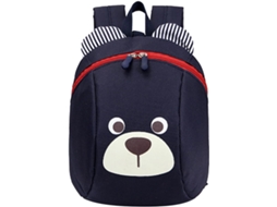 Mochila Fofa Com Estampa De Bailarina E Letras Para Alunos Do Ensino Fundamental Slowmoose (azul Marinho)