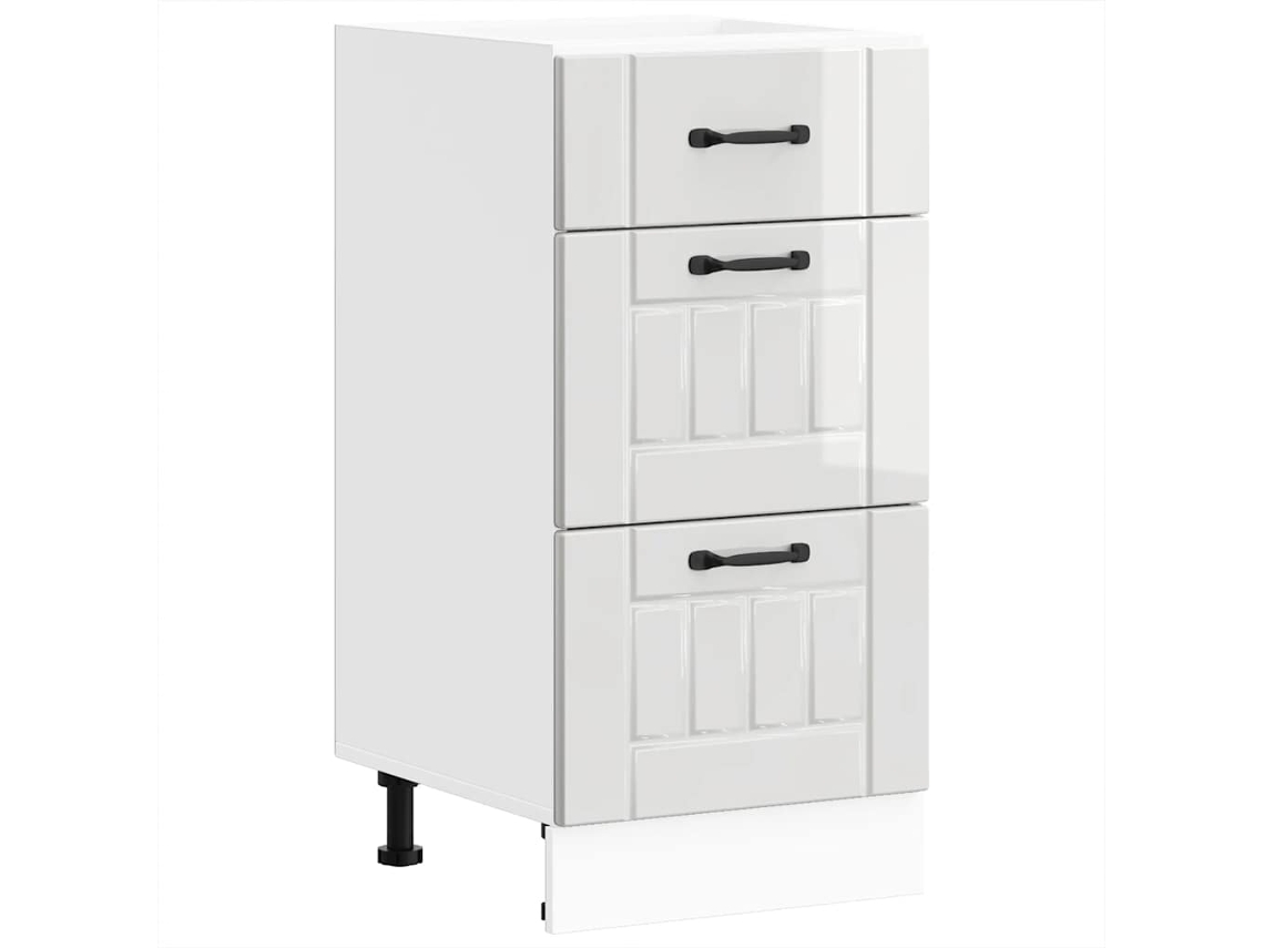 Kitchen Base Cabinet, Kitchen Base Cabinets Vidaxl Branco Madeira Processada (n/a)