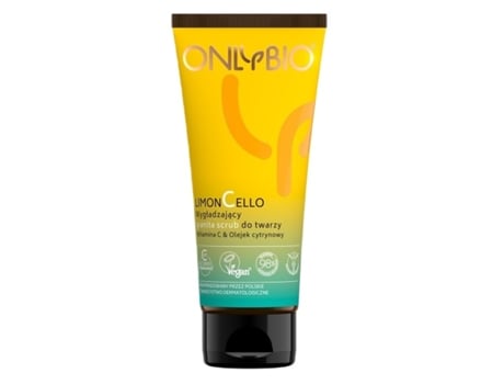 Limoncello Facial Granita Scrub Smoothing Exfoliator, 75 Ml Onlybio