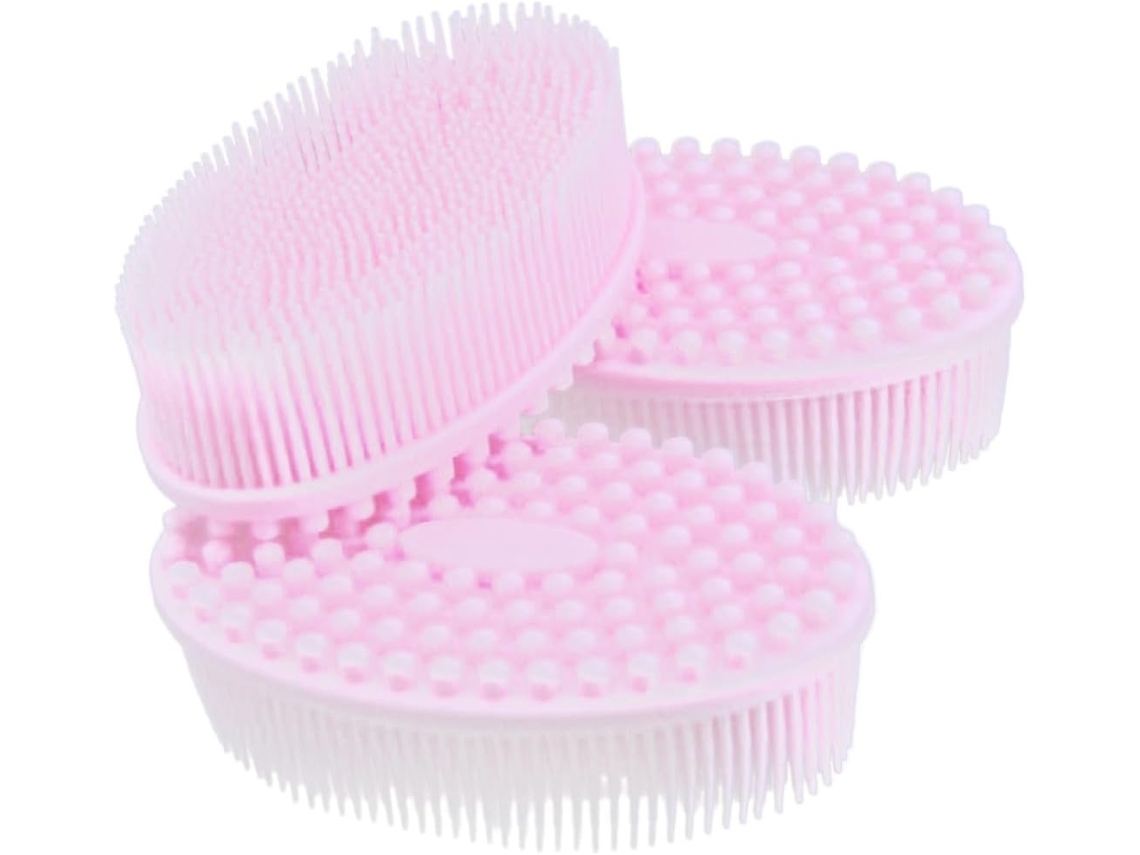 Lurelia Escova De Silicone Para Costas E Corpo, Silicone Macio, Pega Ergonómica E Massagem Suave, Uso Diário Prático