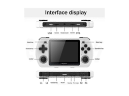 Console De Videogame Portátil Retrô Rk2023 Com Tela Ips De 3,5 Polegadas, 16 Gb 128 Gb Hd, Estilo Arcade, Para Uso Doméstico, Psp Ly Ebike