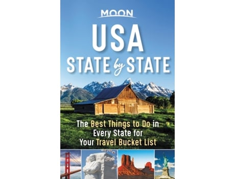 Livro moon usa state by state (first edition) de moon travel guides (inglês)