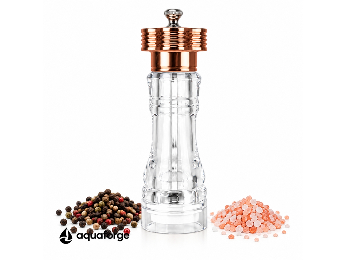 Moinho Manual De Pimenta E Sal Aquaforge Com 159 G Para Pimenta E Sal