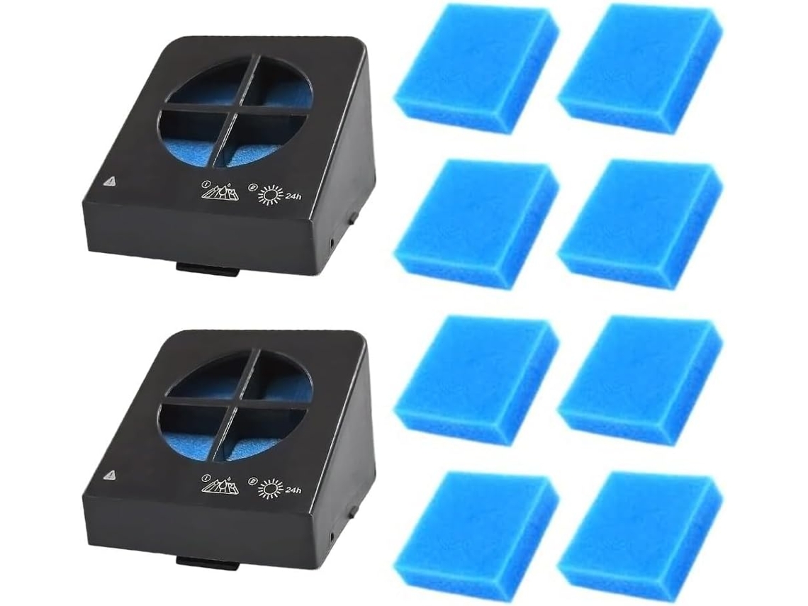 Conjunto De Filtros Substituição Com Algodão Para Aspirador Pó E Água