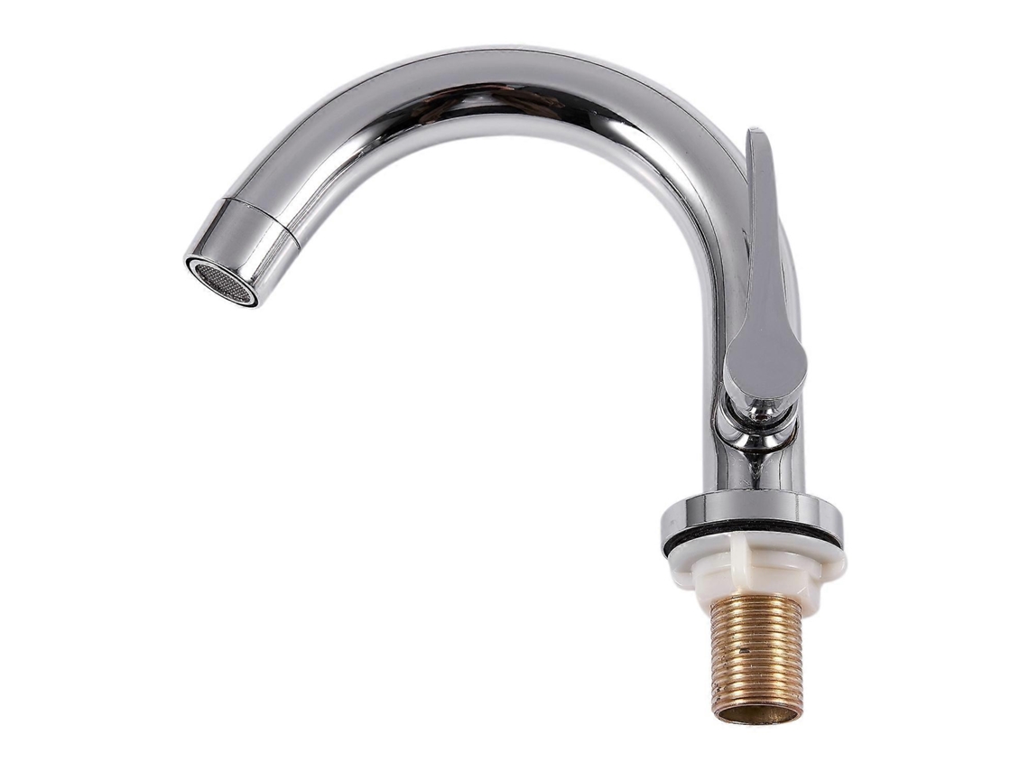 Torneira De Cozinha, Monocomando Para Pia De Aço Inoxidável Com Alavanca Única Para Água Fria, Acessórios Para Banheiro