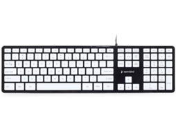 Teclado GEMBIRD KB-MCH-02-BKW (Layout US - Teclado Numérico)