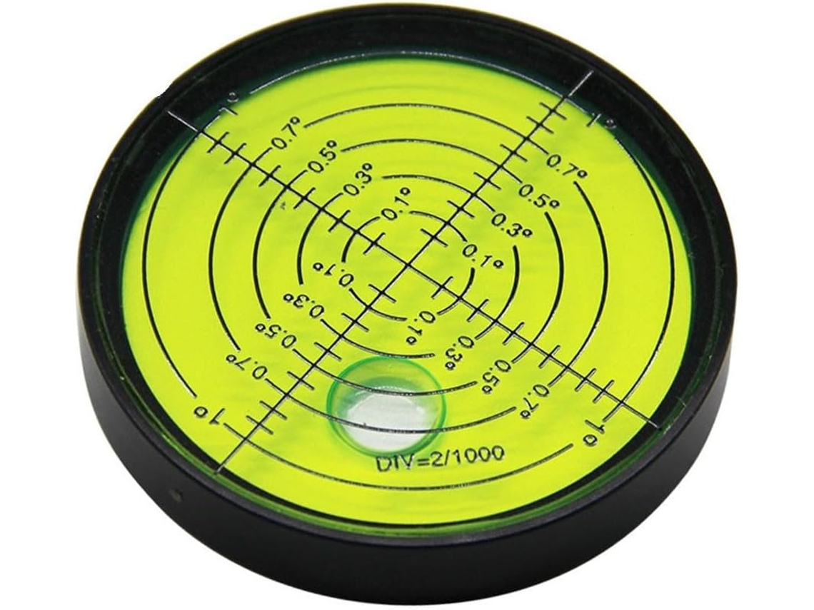 Nível De Bolha Horizontal Em Aço Inoxidável, 60 X 10 Mm