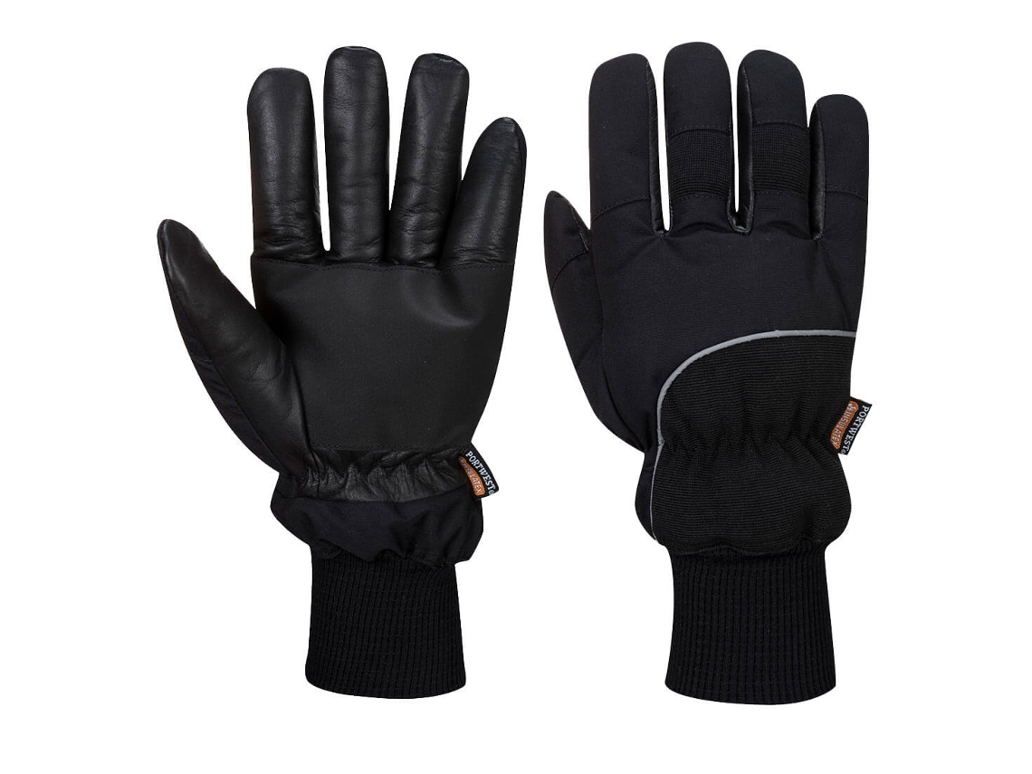 Luva Apacha Cold Store Proteção E Conforto No Frio / Preto / L Portwest