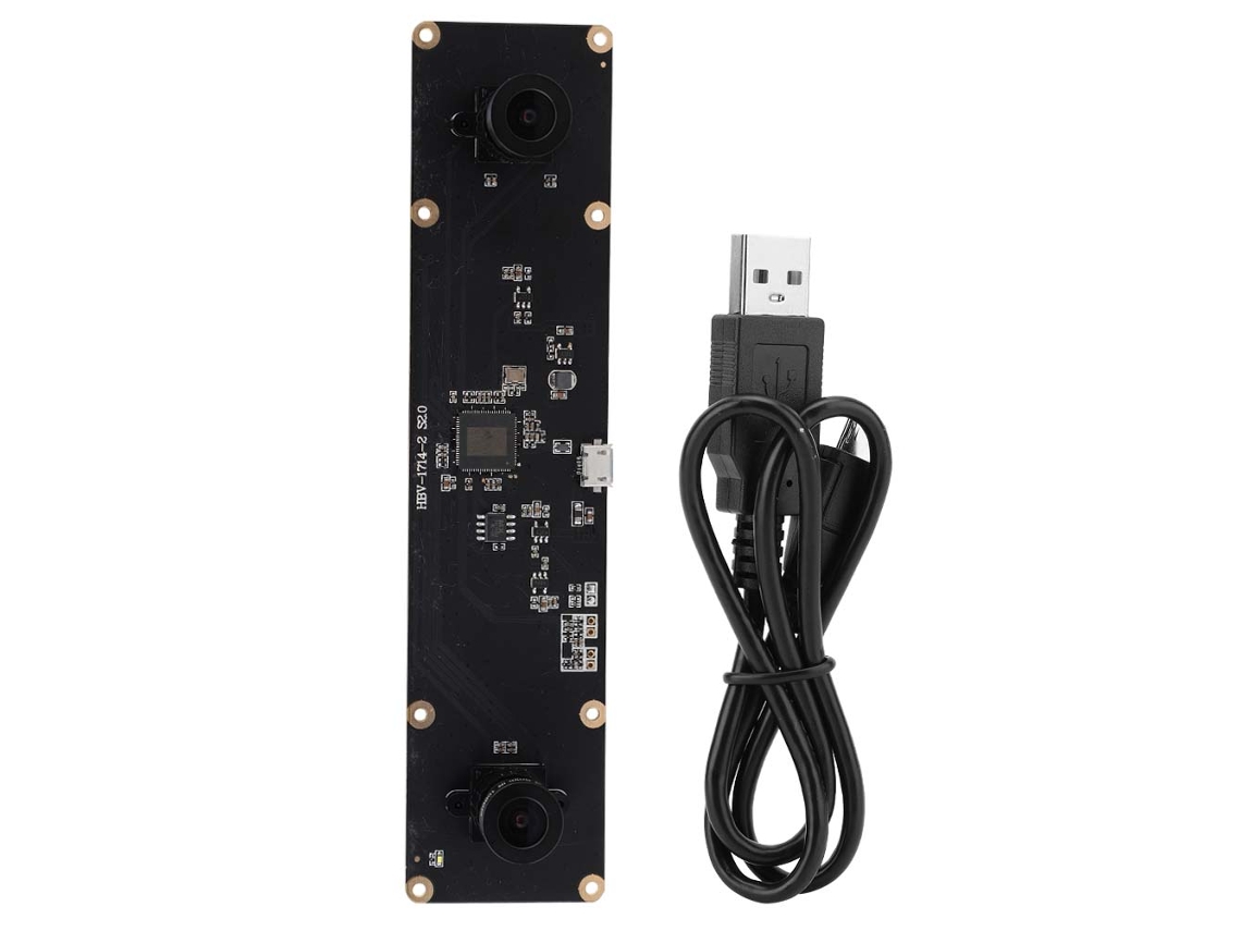 Módulo De Câmera Usb Ov9750 Com Lente Ângulo Largo 72° 2560*960 1.3mp Hbv-1714-2