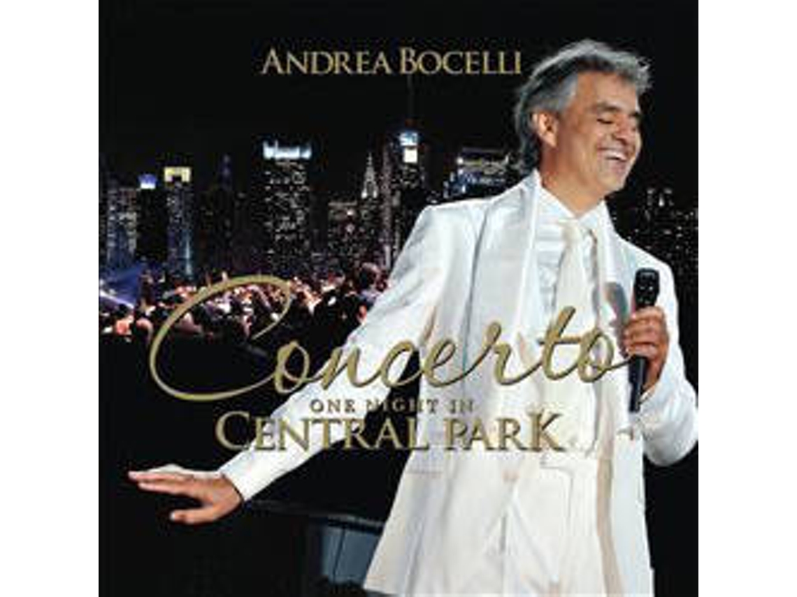 CD Andrea Bocelli - Live At Central Park