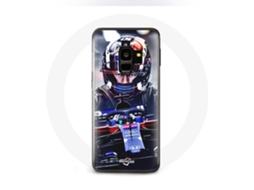 Capa para Samsung Galaxy S9 Plus Fórmula 1 Pierre Gasly Piloto de corrida francês de F1