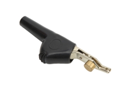 Pinza Cocodrilo Telecomunicações Teste 25mm Sem Pelar J.60043preto
