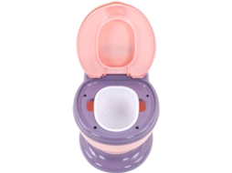 Vaso Sanitário Infantil Grande Com Bacia Elevada, Imitação Para Adultos.