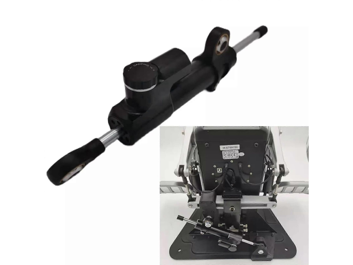 Lurelia Kit Amortecedor De Leme, Thrustmaster Tpr, 28 Níveis, Ajustável