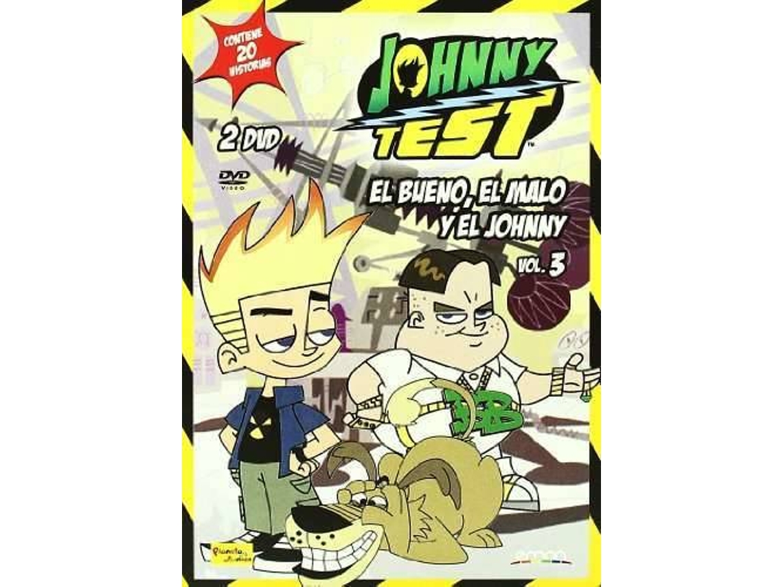 DVD Johnny Test - Vol. 3: El Bueno, El Malo Y El Johnny (Edição em Espanhol)