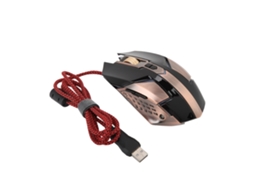 Mouse Gamer LAXISCREED (com Iluminação, 8 Teclas, Fio)