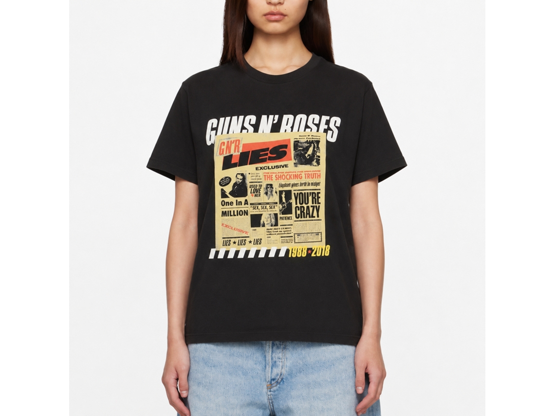 Guns N' Roses Lies Track List T-shirt Unisex Adults Size:xxl