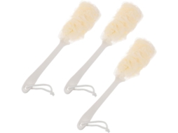 Lurelia Kit De 3 Buchas Vegetais De Banho De Cuidado Corporal, Cabo Longo E Massagem Suave