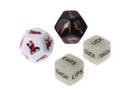 4 Peças Jogo De Dados Sexy Divertido Posições Românticas Brinquedo Adulto Presente Inovador