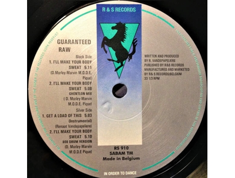 Vinil Ill Make Your Body Sweat R S Records