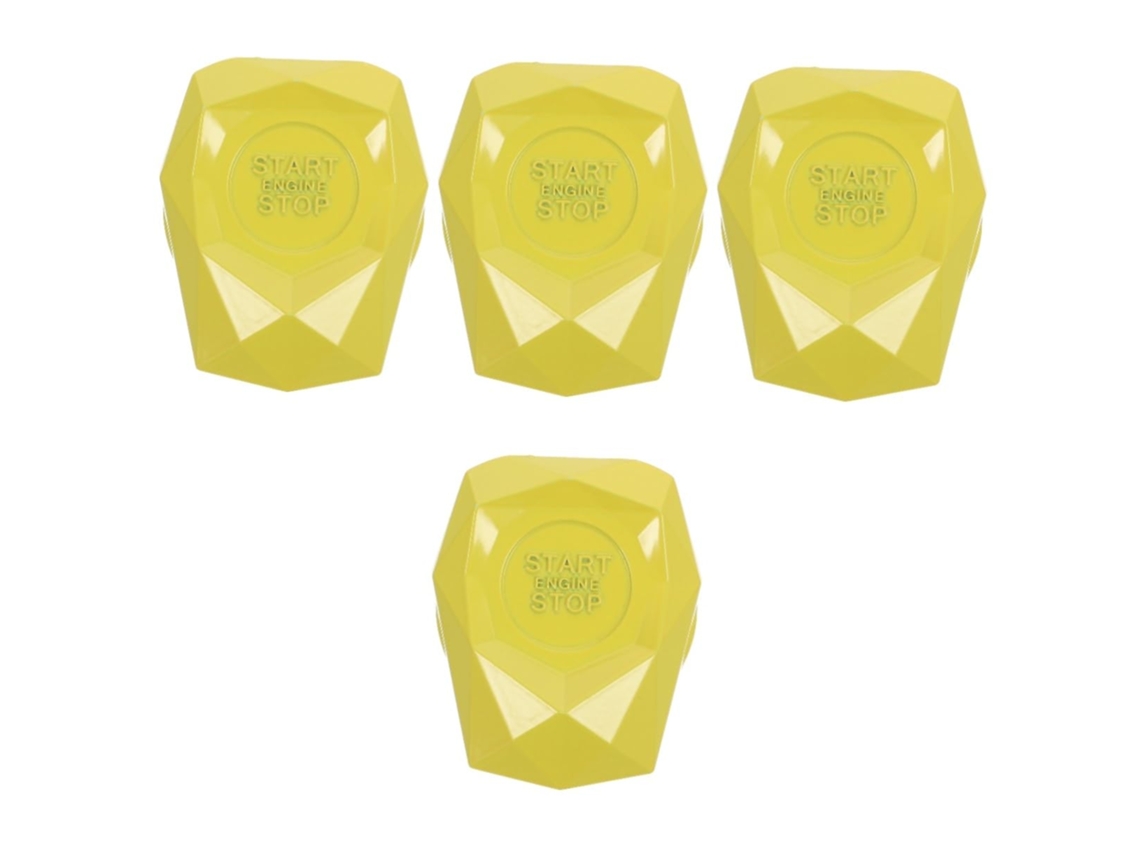 Conjunto De 4 Peças Capas Protetoras Para Botão Partida,acessório Decoração Interiores.