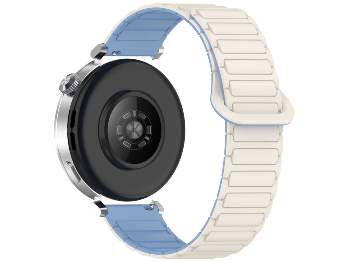 Bracelete Para Garmin Forerunner 70 (branco Azul)