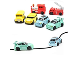 Primerox carro Indutivo Seguidor de Linha Preta Mini Brinquedo Veículo Engenharia Educativo com Caneta e Pilhas