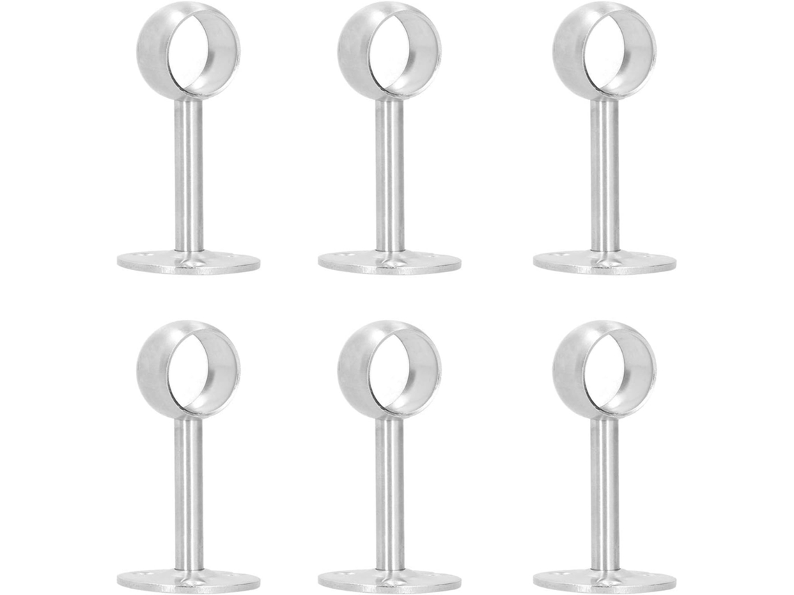 Suporte Para Cortina Haofy Com Furos Pré Perfurados E Fácil Instalação, Em Aço Inoxidável, Suporte Robusto Para Armários