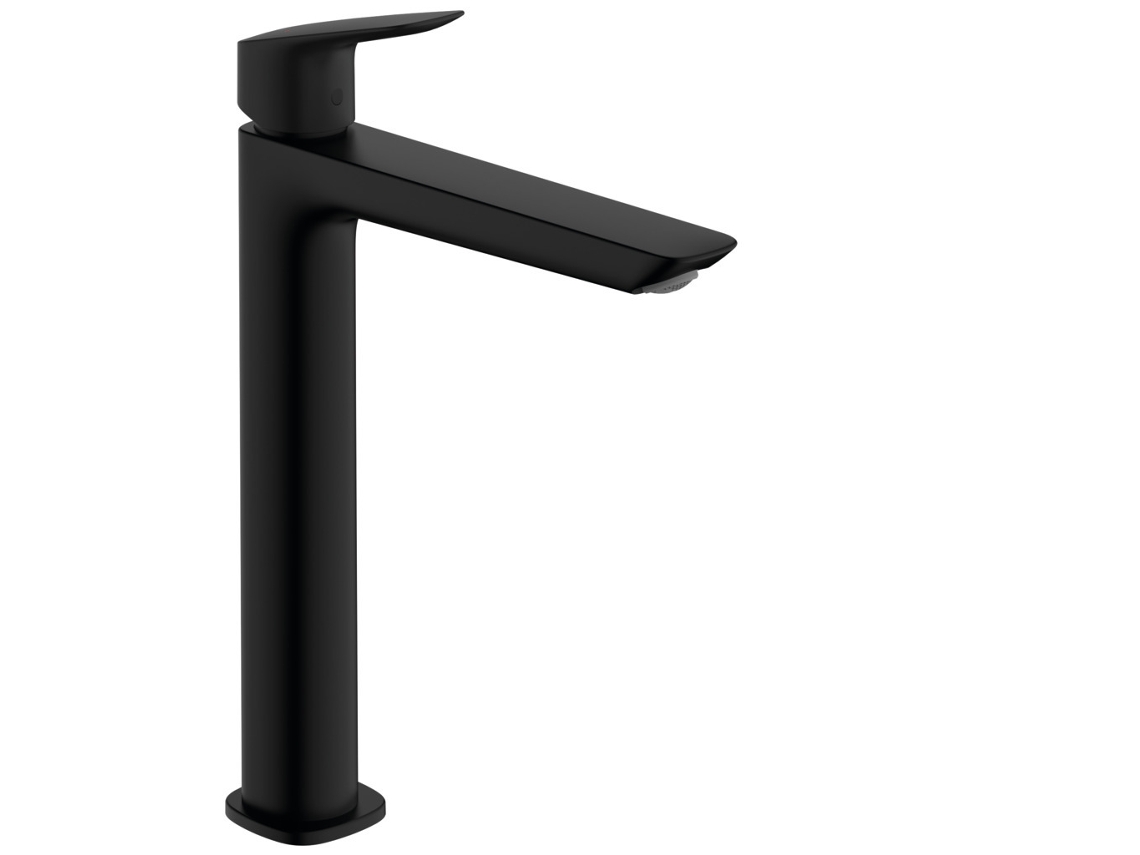 Torneira de Lavatório Logis Fine Comfortzone240 Sem Descarga 172 Mm de Projeção 71258 Cor: Preto Mate HANSGROHE
