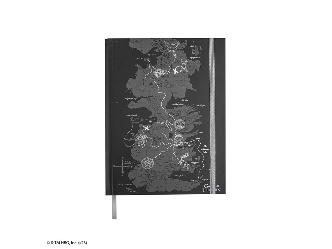 Caderno E Mapa Mapa Westeros A5