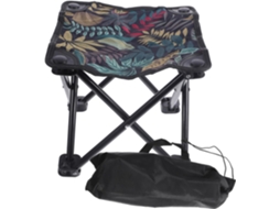 Banqueta Dobrável Alipis, em aço, portátil, leve, para camping