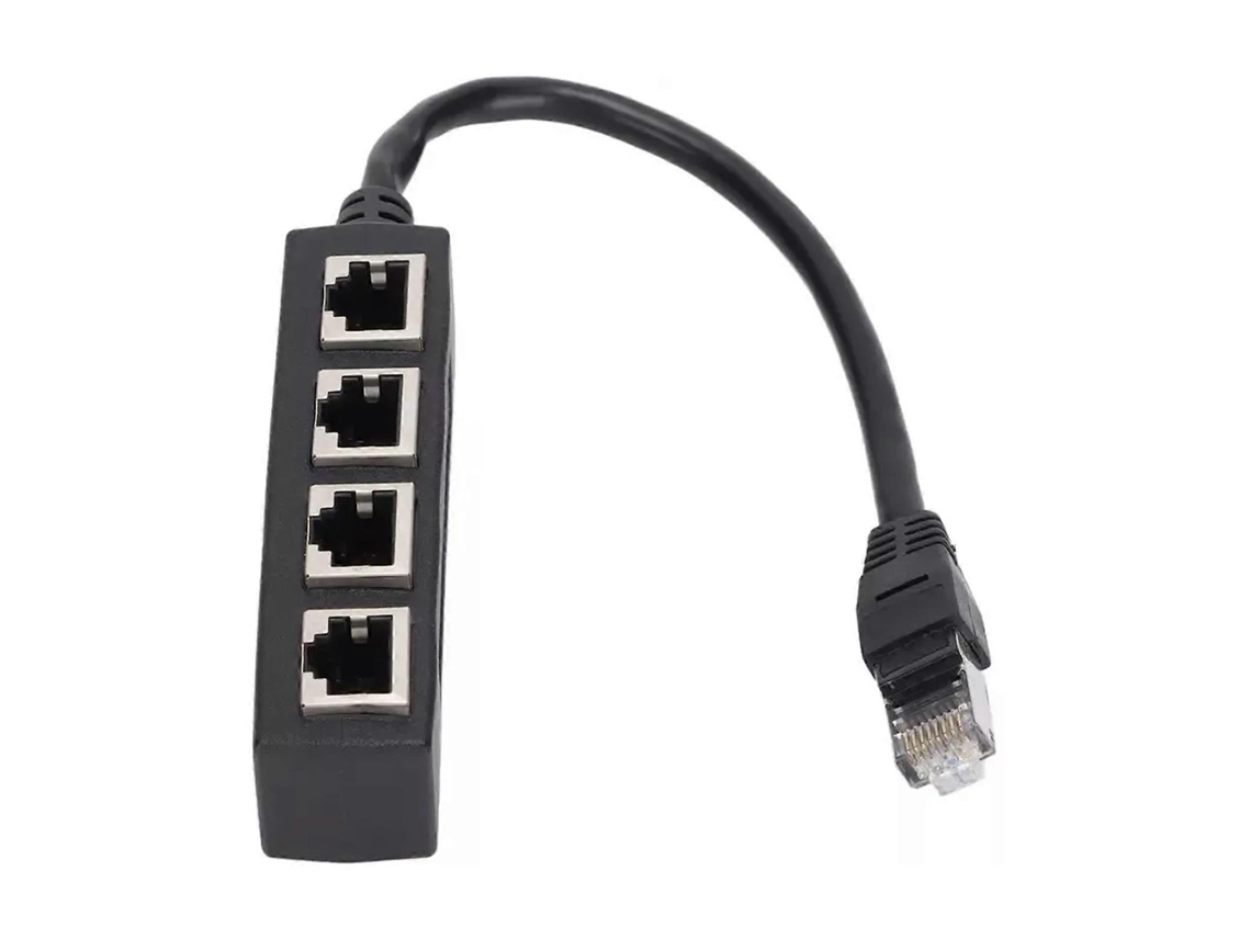 Adaptador Ethernet Rj45, De 1 A 4 Portas