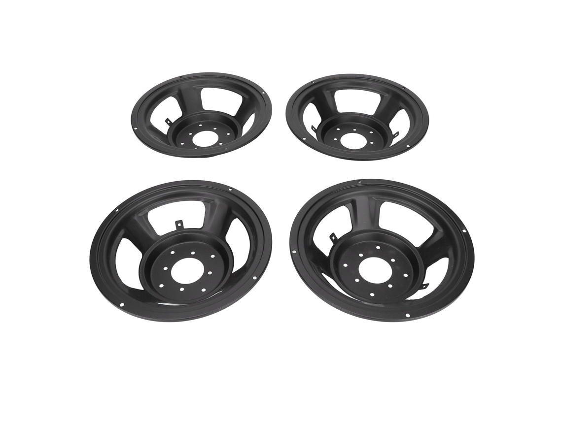 4pcs Suporte de cuba para alto-falante subwoofer 8 polegadas reparo acessórios ferro | S/MARCA