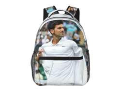 Mochila Novak Djokovic F151 Para Estudantes, Leve E Durável, À Prova Dágua E Com Alça De Ombro Ajustável C151 Olysi Shop