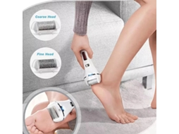 Lixa Elétrica Para Pés, Ferramenta De Pedicure Para Lixar Calcanhares, Preta Aquaforge